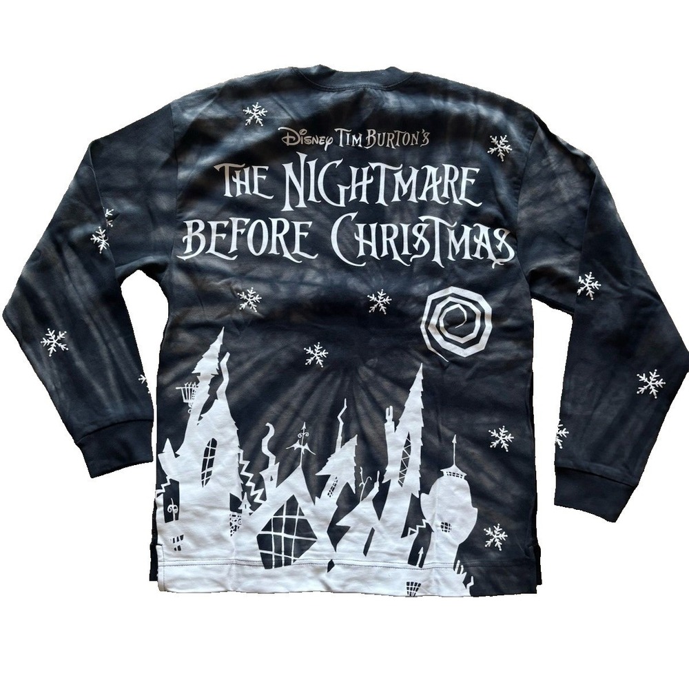Disney Nightmare Before Christmas Long Sleeved Shirt NWT size s - Picture 2 of 2